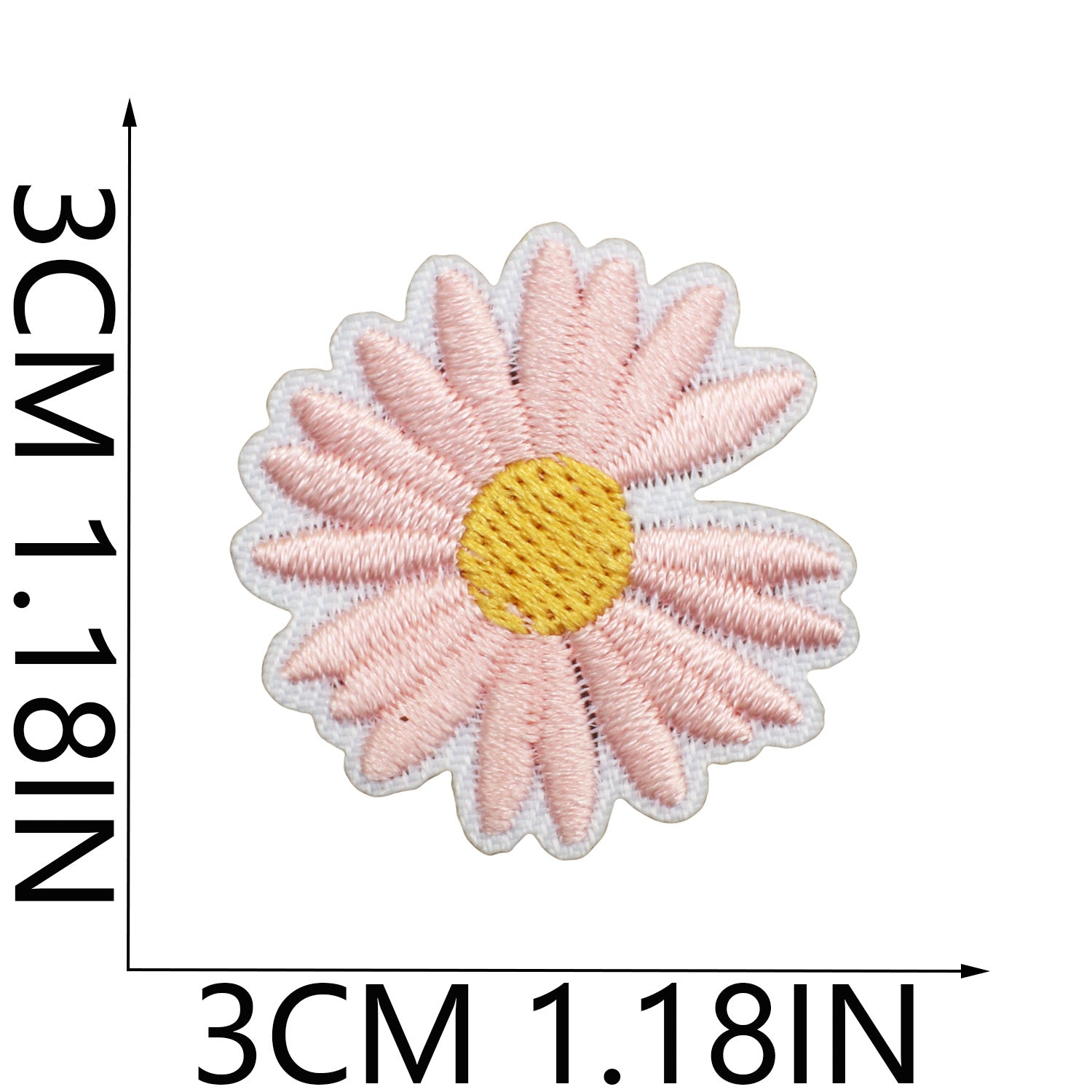 Wholesale Cute Flower, Grass and Bee Embroidery Patch FS
